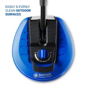 Nilfisk Large Power terrassipuhasti Power Controliga – puitterrassidele