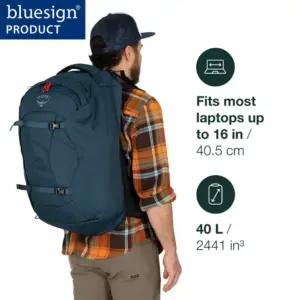 Osprey Farpoint 40 meeste reisiseljakott, 40 l, roheline, pilt 2