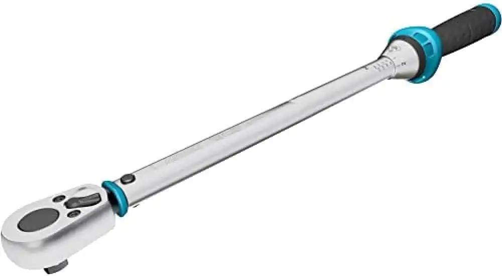 Hazet momentvõti 5122-3CT | 12,5 mm (1/2 tolli) nelikant | Täpsus: 3% | 32 hammast (11,25° tööulatus) | Auto- ja jalgrattahooldus | 519 mm