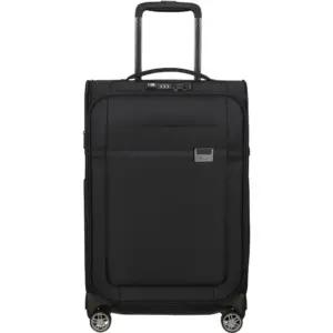 Samsonite Airea Spinner S laiendatav käsipagas, 55 cm, 38/43,5 l, must