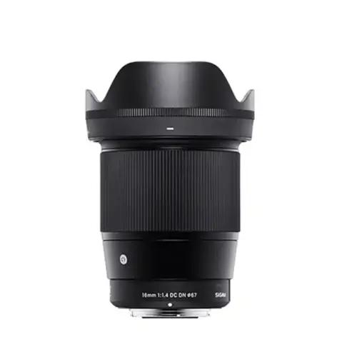 Sigma 16mm F1.4 DC DN Contemporary objektiiv Sony-E bajonetile