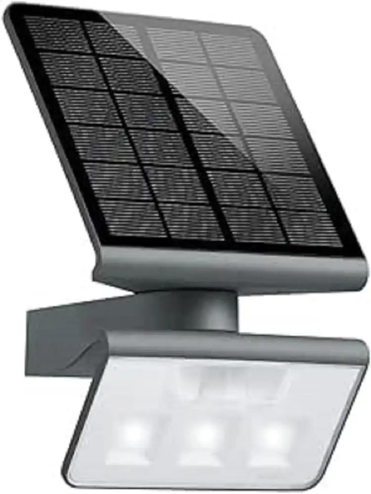 Steinel LED päikeselamp XSolar L-S ONE antratsiit, seinavalgusti, liikumisandur, öövalgus, aiavalgusti päikesepatareiga, 2500 mAh aku