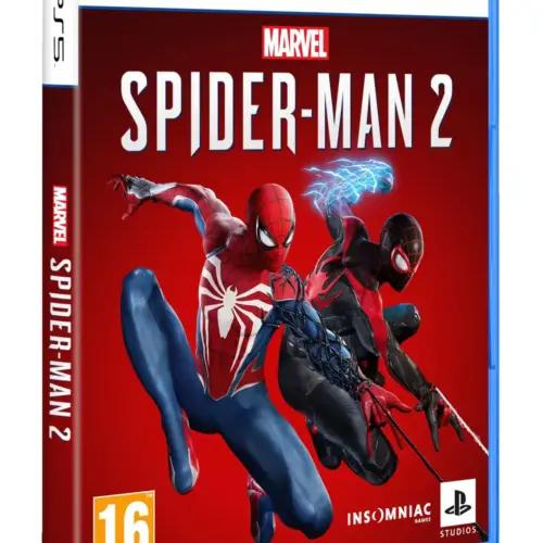 Spider-Man 2 PlayStation 5 mäng, saksa pakend