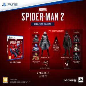 Spider-Man 2 PlayStation 5 mäng, saksa pakend, pilt 2