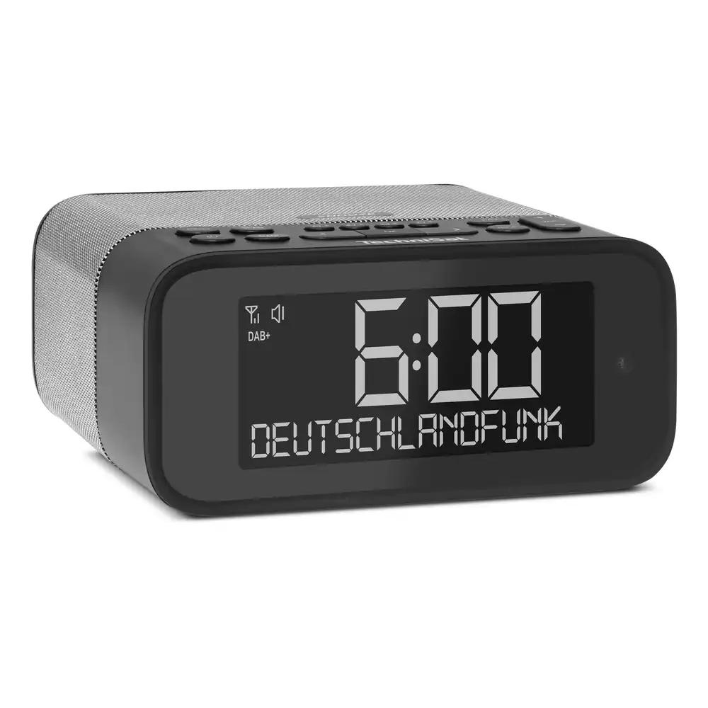 TechniSat DIGITRADIO 52 BT – DAB raadioäratuskell (äratuskell, DAB+, FM, äratuse edasilükkamine, unetaimer, hämardatav ekraan, Bluetooth, 3 W RMS kõlar)