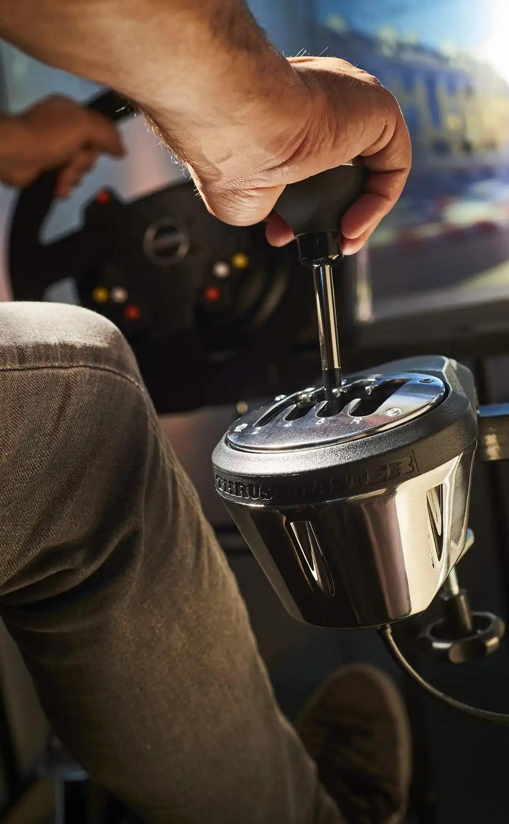Thrustmaster TH8A Shifter käigukang, H-muster (7+1) ja järjestikune, PC, PS4, PS5, Xbox, pilt 2