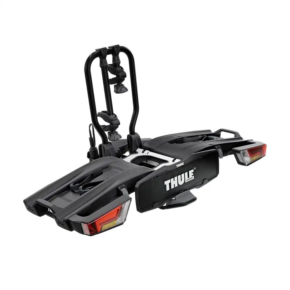Thule EasyFold XT jalgrattahoidja haakekonksule, 2 jalgratast, must