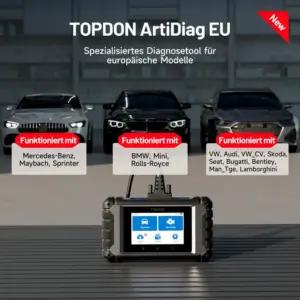 TOPDON OBD2 diagnostikaseade ArtiDiag EU-A Mercedes-Benz/BMW/V.A.G jaoks
