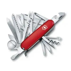 Victorinox Swiss Champ Šveitsi taskunuga, 33 funktsiooni, tera, korgitser ja kruvikeeraja