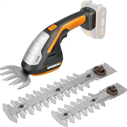 WORX WG801E.9 – Akuga rohu- ja põõsaskäärid 20V PowerShare