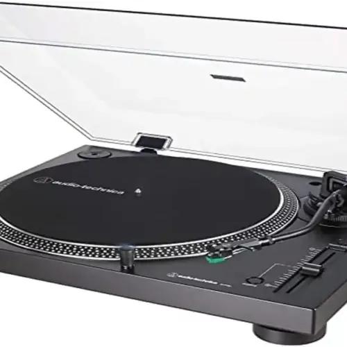 Audio-Technica LP120XUSB must otseülekandega vinüülplaadimängija (analoog ja USB)