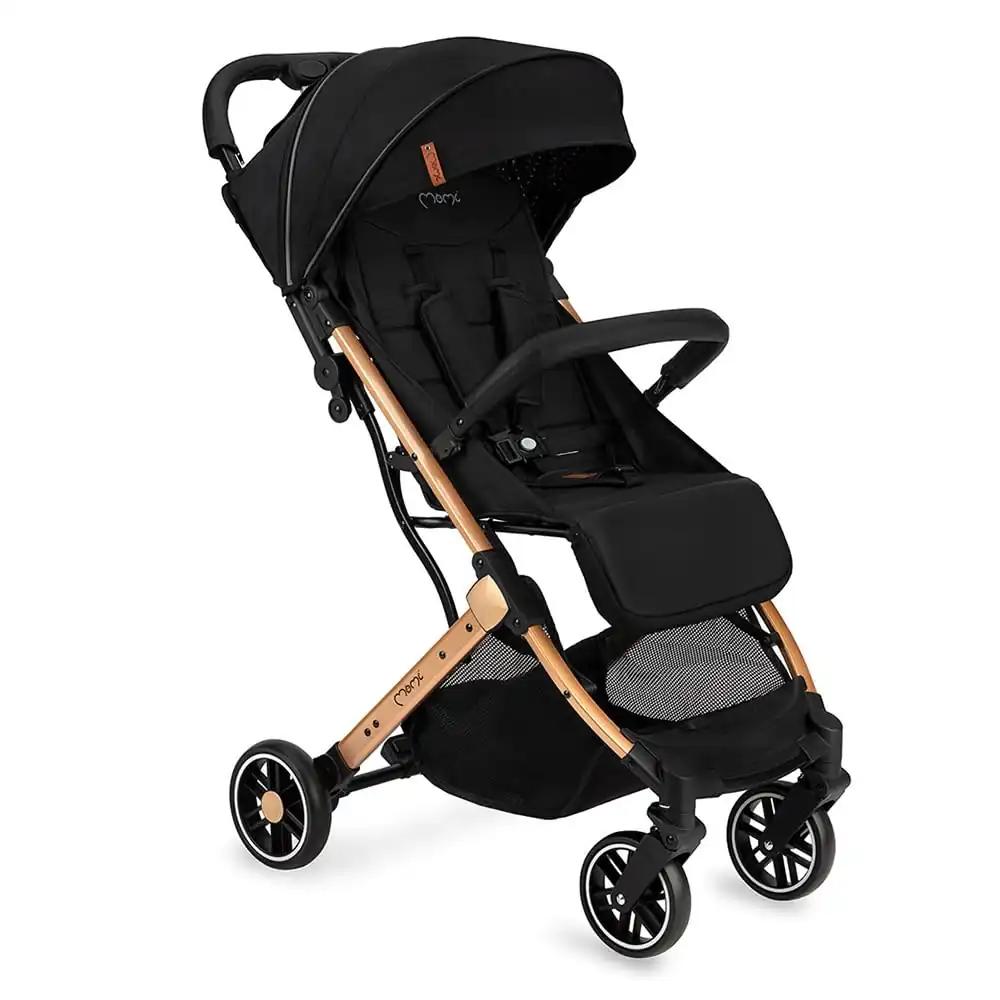 MOMI ESTELLE jalutuskäru lastele alates 6. elukuust kuni maksimaalse kehakaaluni 15 kg, H105 x L51 x S75 cm, kokkupandav mõõtmetega H65 x L51 x S21 cm, kaal 7,5 kg, 5-punkti turvavöö