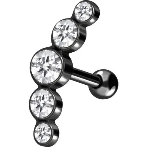 PIERCINGLINE SO437-SW-3-10 piercingud – toote esivaade – ripats charm