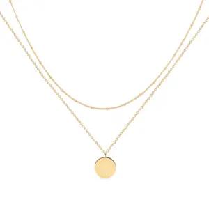 Jenosy Gold Choker Necklace moeaksessuaarid – toote esivaade – ripats charm