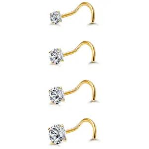 YADOCA haozheng-mmnc-zh-79-14k-4pcs-S piercingud – toote esivaade – ripats charm
