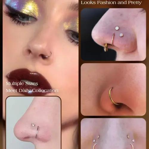 OUFER O-UK-T-SR0004-20G-6mm piercingud – detailne lähivaade