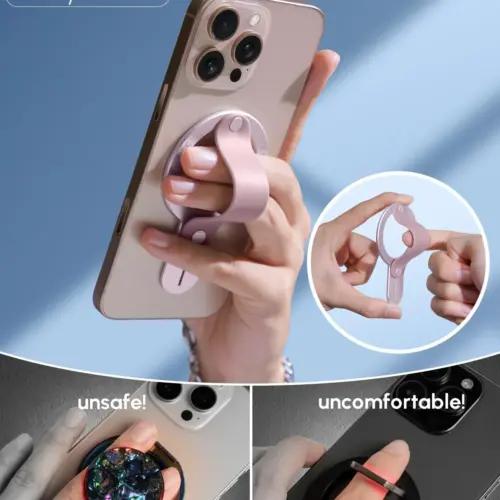 GripMate Magnetic Phone Ring Grip elektroonika ja foto – detailne lähivaade