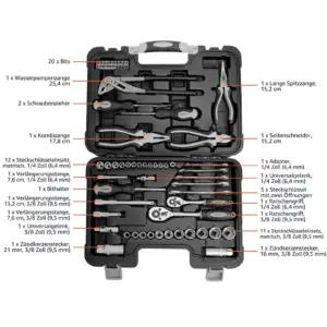 Amazon Basics DS-JYAMZ0006 tööriistakomplektid – detailne lähivaade
