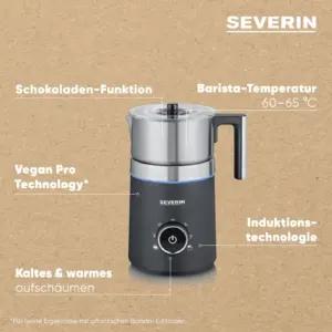 SEVERIN 3586 tee ja espresso – detailne lähivaade