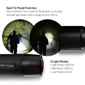 Ledlenser 502180 taskulambid – detailne lähivaade