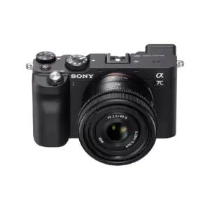 Sony SEL40F25G.SYX kaameraobjektiivid – detailne lähivaade