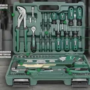 Mannesmann M29084 tööriistakomplektid – detailne lähivaade