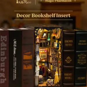 CUTEBEE Book Nook CBQSZ05 puidust 3D-pusle LED-valgustusega, pilt 2