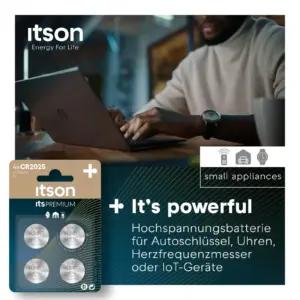 ITSON CR2025IT/4BP elektroonika ja foto – detailne lähivaade