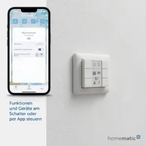 Homematic IP HmIP-WRC6 ehituskaubad – detailne lähivaade