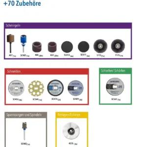 DREMEL 2615E725JA lihvimisvahendite tarvikud – detailne lähivaade