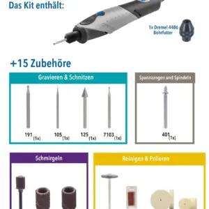 DREMEL 2050-15 multifunktsionaalsed tööriistad – detailne lähivaade