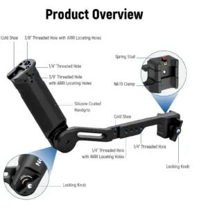NEEWER 10101298 kaamera käetoed ja stabilisaatorid – detailne lähivaade