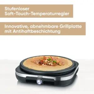 SEVERIN 2199 crêpes-valmistajad – detailne lähivaade