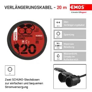 EMOS P0703 raietöökoda – detailne lähivaade