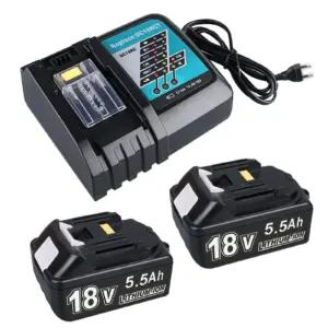 BATTOOL 2 batteries 5.5Ah 1 chargeur laadija – toote esivaade