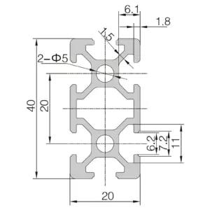 Coavoo alumiinium – detailne lähivaade
