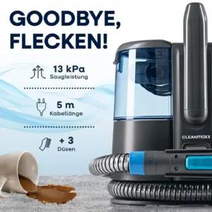 CLEANmaxx Pro Power Spotcleaner majapidamine ja elamine – detailne lähivaade