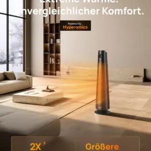 Dreo DR-HSH008 elektrilised küttekehad – detailne lähivaade