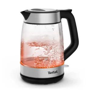 Tefal klaasist veekeetja KI6A58E0 eestvaates