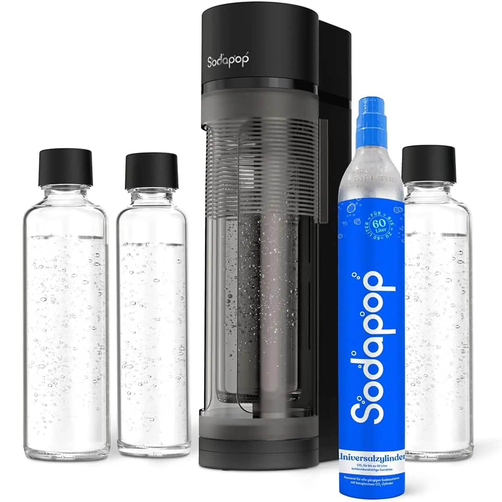 Sodapop Logan veegaasitaja klaaspudelitega