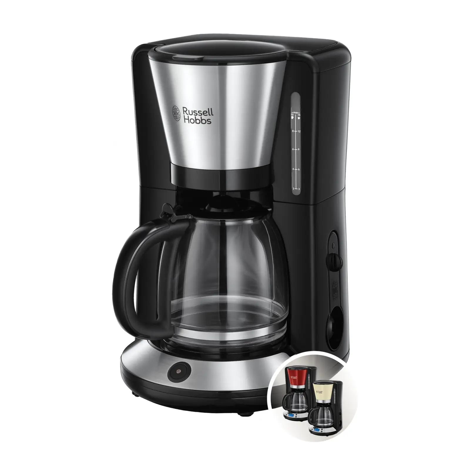 Russell Hobbs filterkohvimasin, roostevaba teras