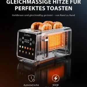 Puutetundliku ekraaniga ZACHVO röster pealtvaates