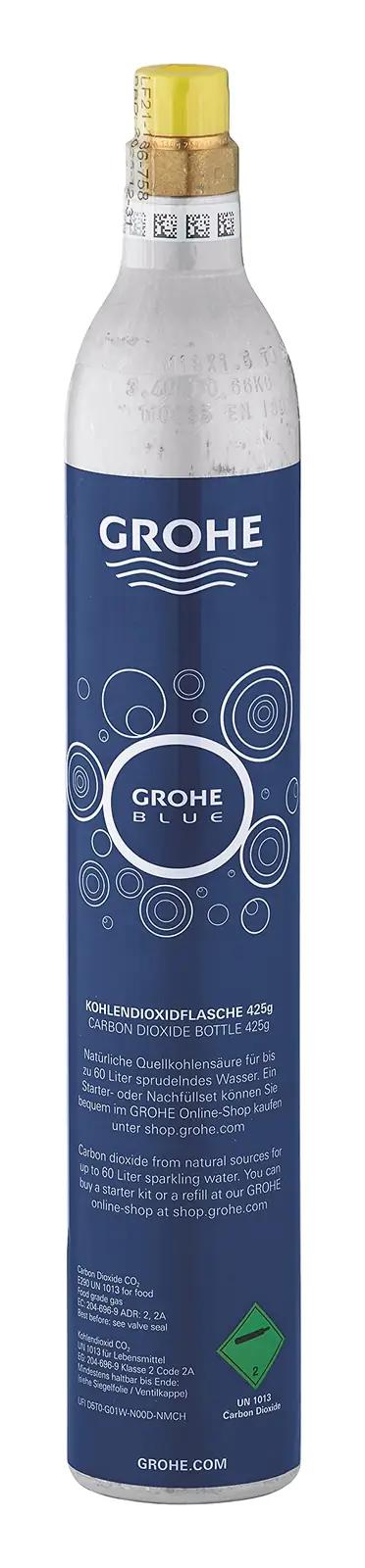 GROHE Blue CO2 pudel 425 g, metall-plastik