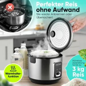 Riisikeetja Profi Cook mudel 501285 eestvaates