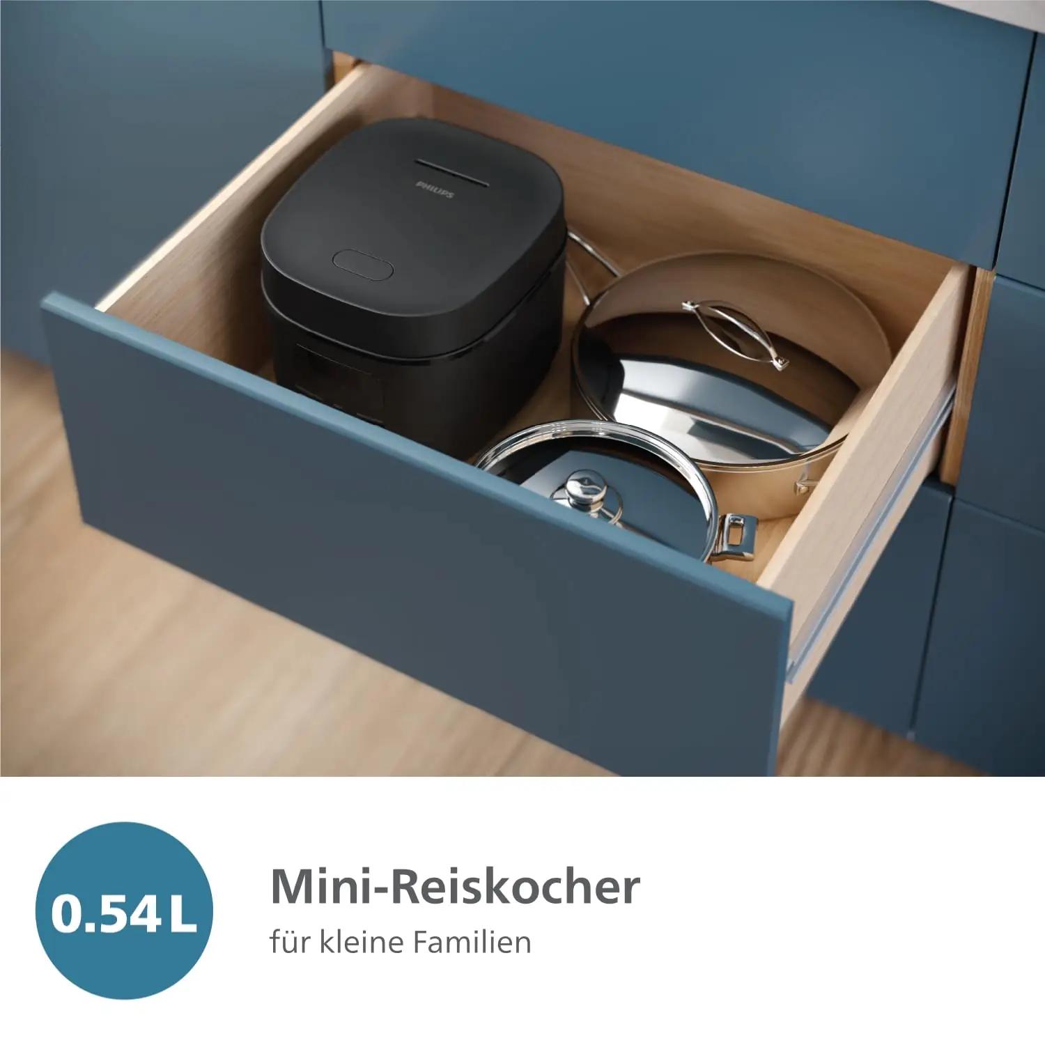 PHILIPS 0 54-liitrine riisikeetja eestvaates