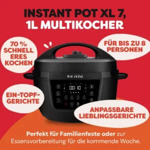 Instant Pot 7 1-liitrine multikeetja köögiseadmena