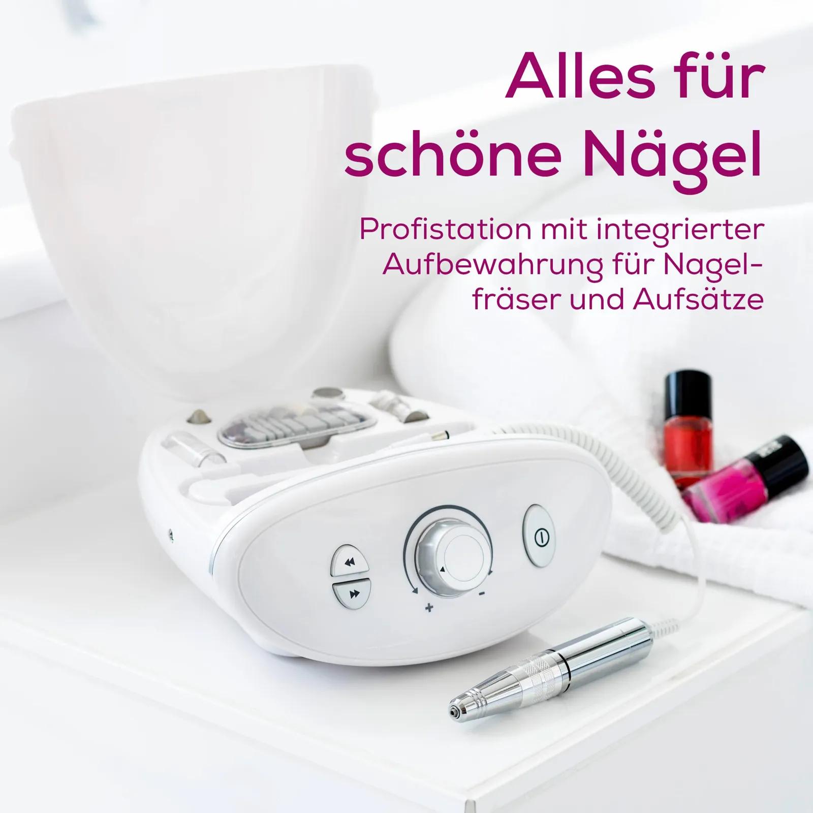 Beurer MP 100 küünefrees käes, küünte kujundamine