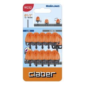 Claber D91232000 tilgutid, plastik, 10 tk