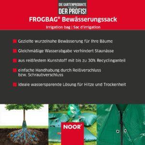 NOOR FROGBAG PRO niisutuskott puudele 100 L, UV-kindel PVC 520 g/m²