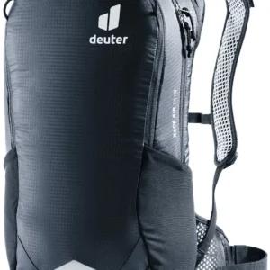 deuter Race Air 14+3 must jalgratta seljakott eestvaates
